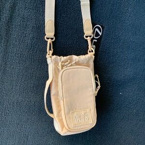 BÉIS Water Bottle Sling in Beige